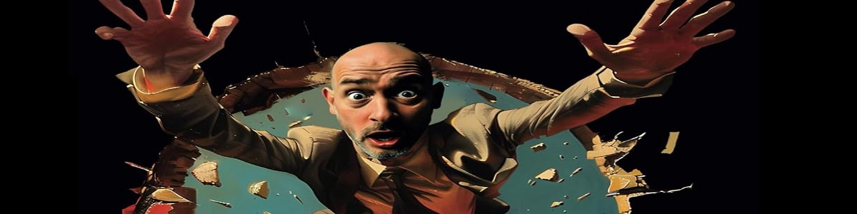 un hombre echado a perder